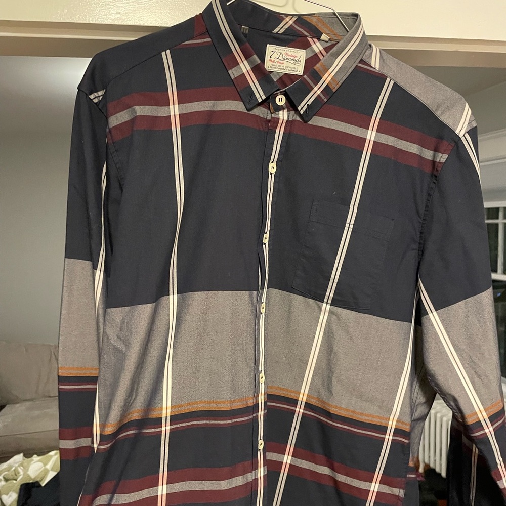 Seven Diamonds Vintage Button Down